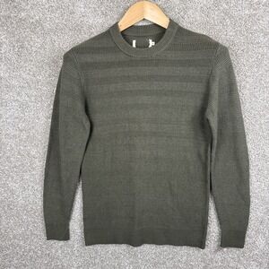 Taylor Stitch Hugo Pullover Sweater‎ Olive Green Men's Size 36 NEW
